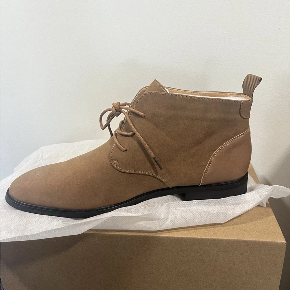 Coutgo Tan Men's Chukka Boots